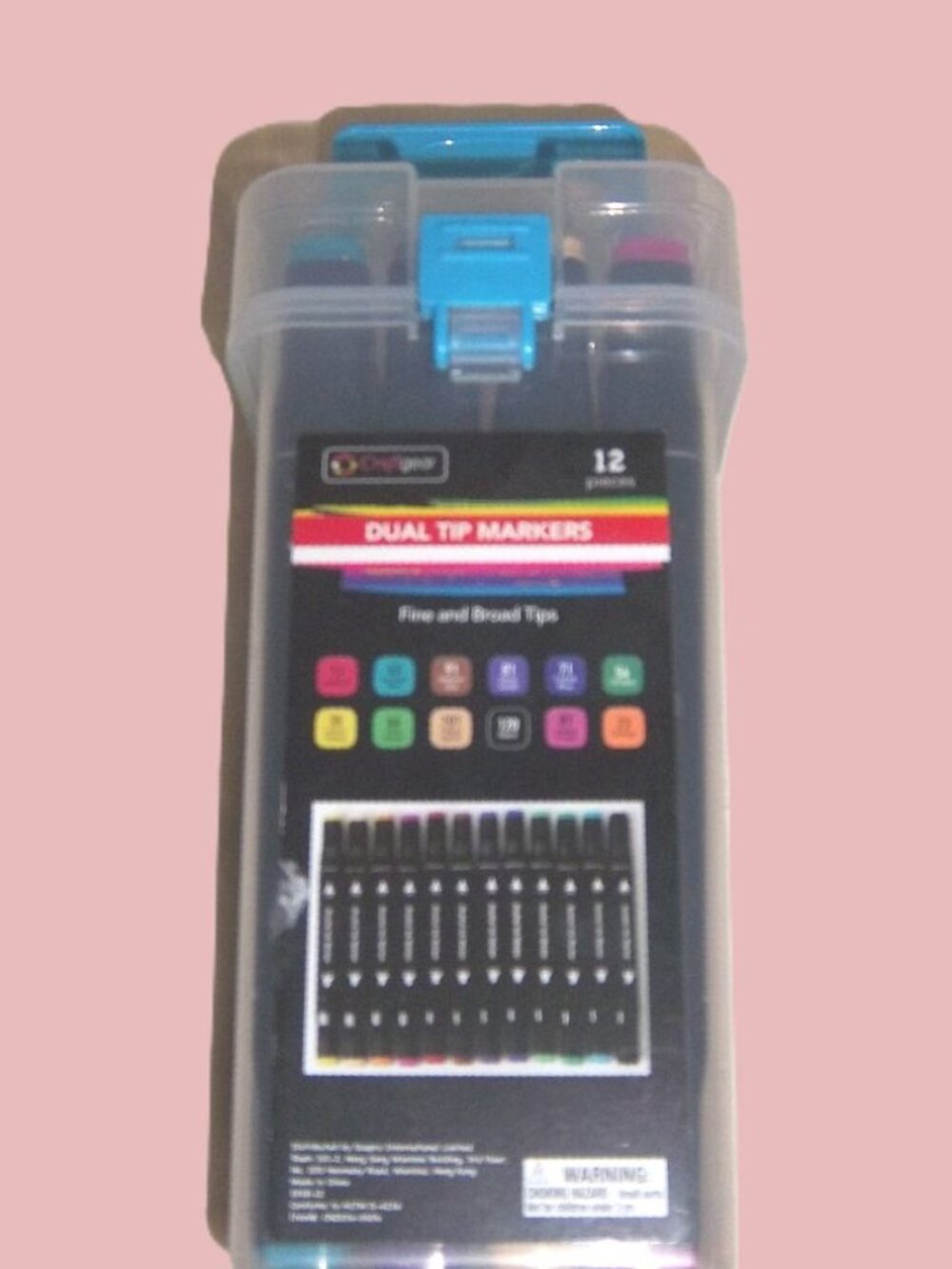 12 alcohol markers + case ~ Creative Expert